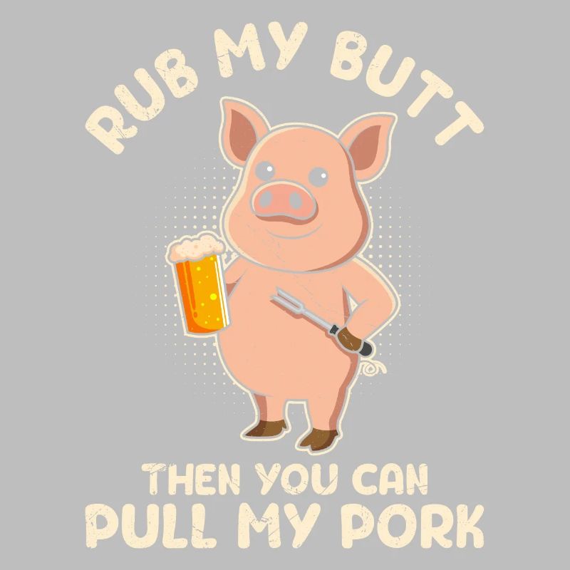 Meat Eater RUB MY BUTT Then PULL MY PORK
