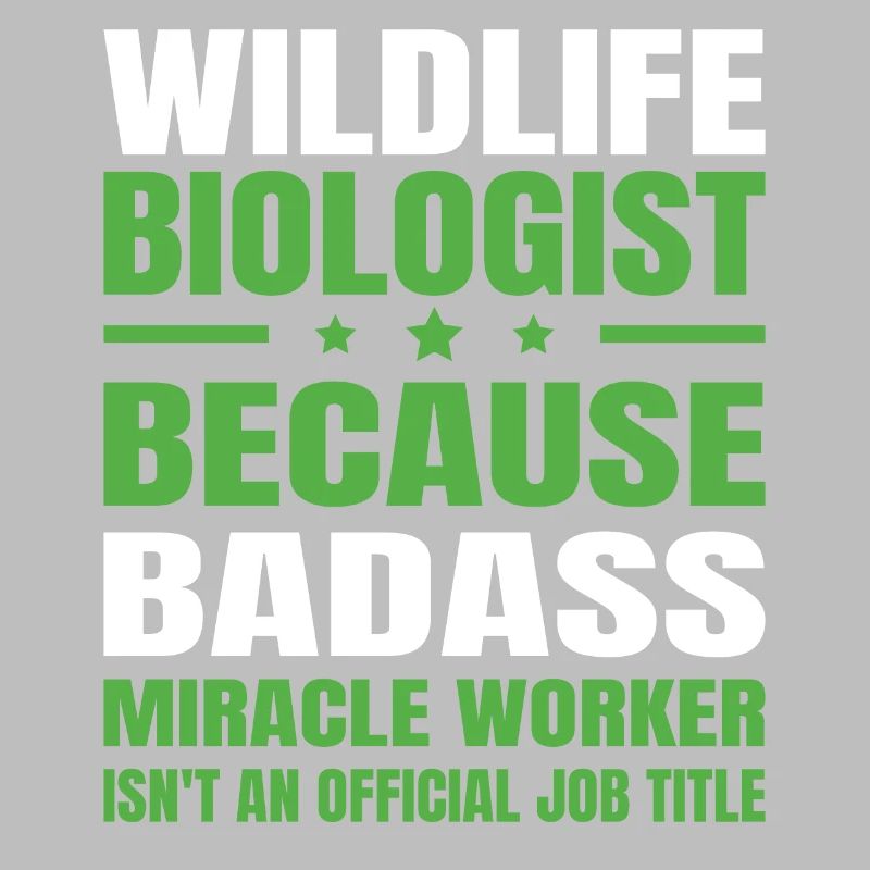 Biologiste de la faune, parce que faiseur de miracles coriace