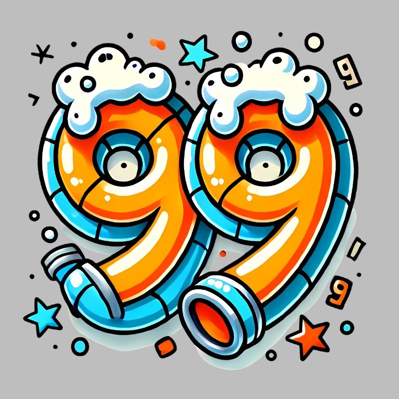 99 Problèmes Graffiti Conception de la bière