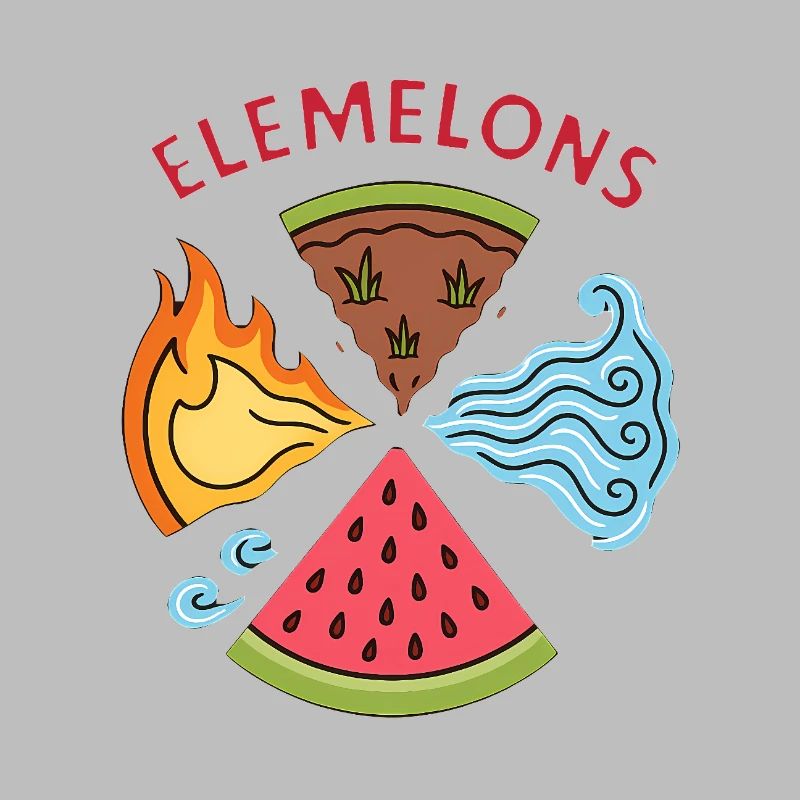 Elemelons Conception élémentaire de pastèque