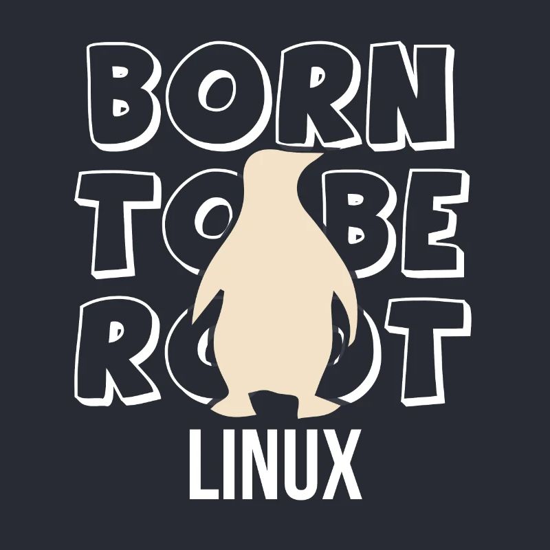 Né pour être administrateur Linux root pour Nerd et Geeks