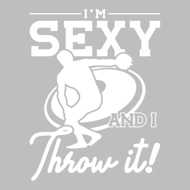 Diskus Im Sexy And I Throw It Diskuswerfer
