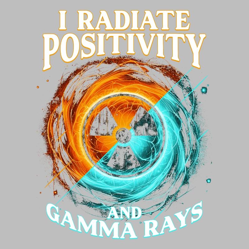 Nuclear Engineer Radiate Positivity And Gamma Rays