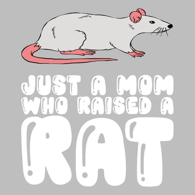 Nur Eine Mutter, Die Eine Ratte Aufgezogen Hat