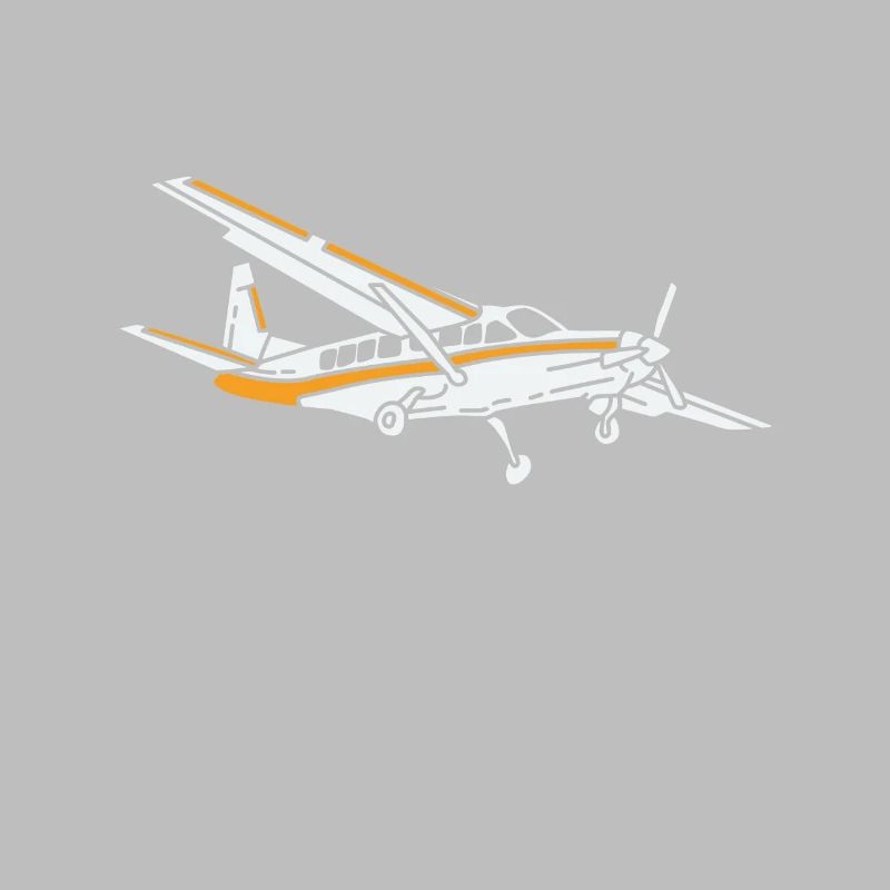 Propeller plane Aviator pilot plane