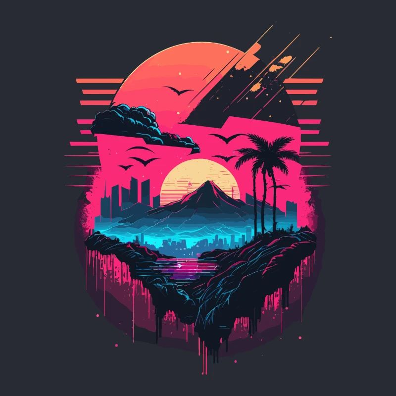 Synthwave Sunset
