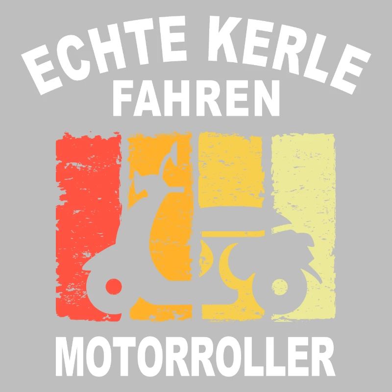 Motorroller Führerschein echte Kerle Spruch