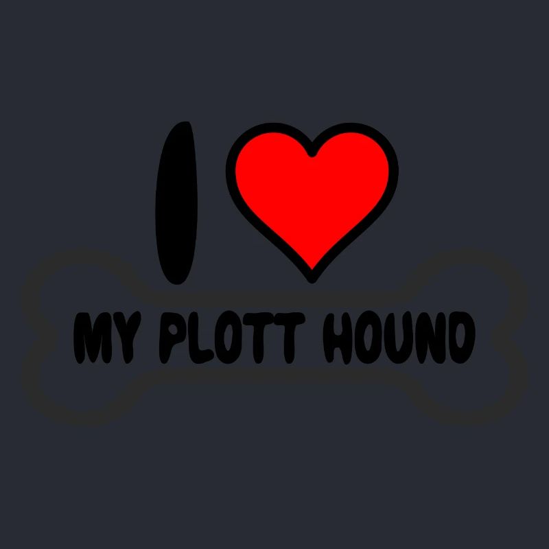Plott Hound Plotthound Maman j’aime mon