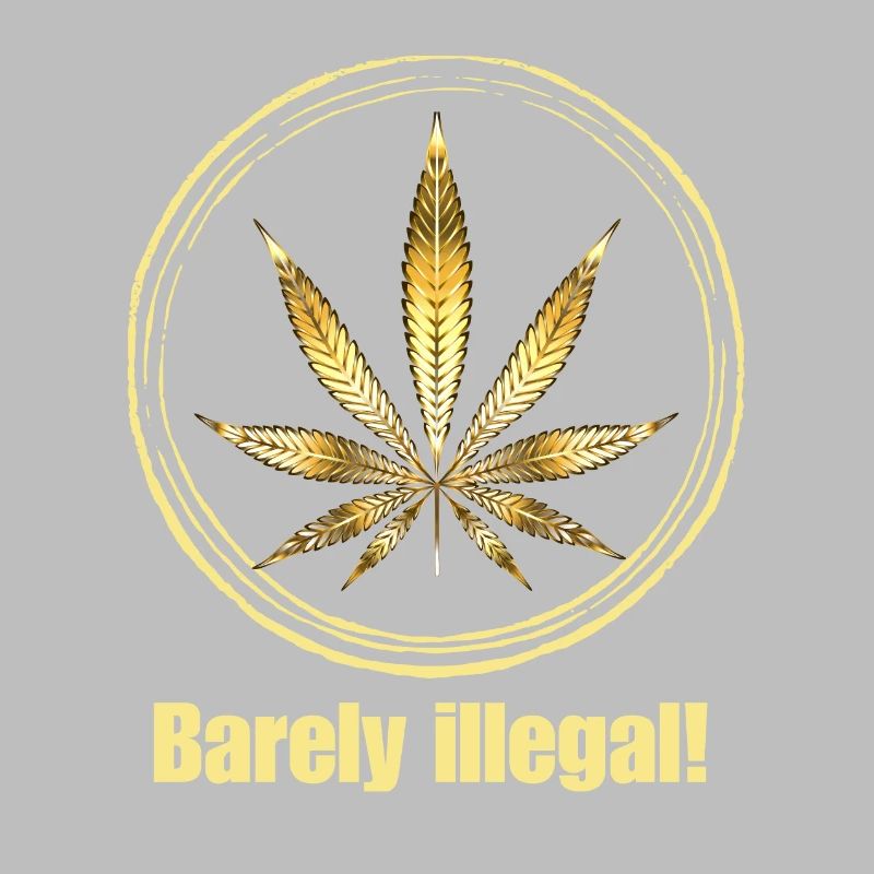 Barely illegal! - Marijuana Leaf