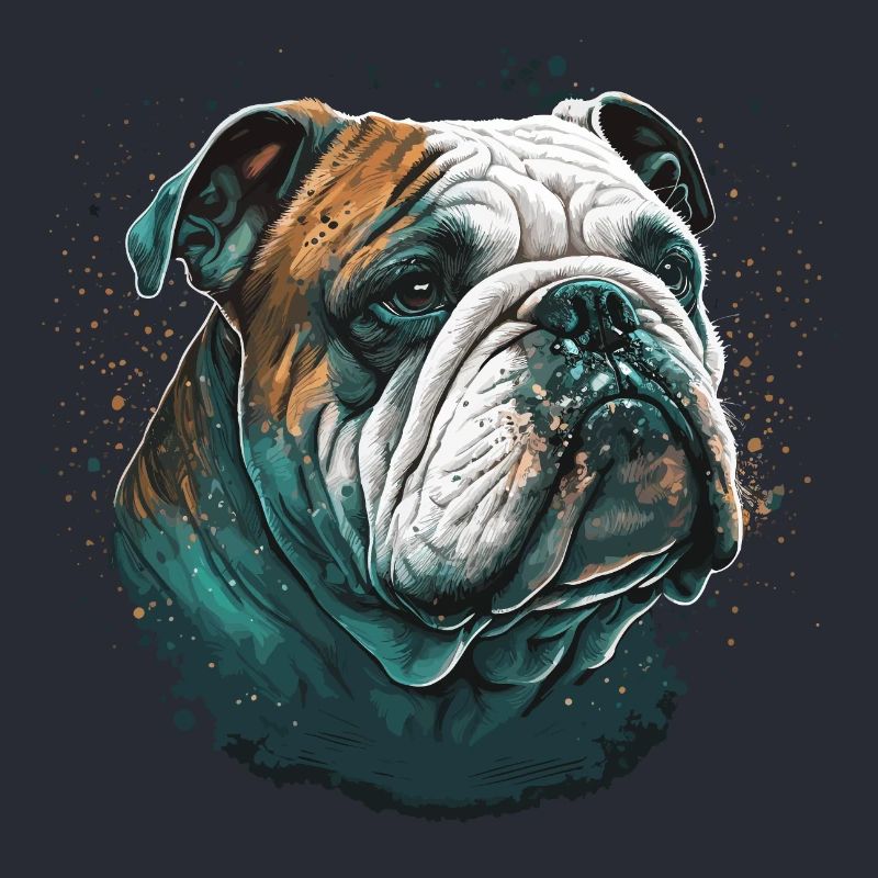 Expression de bouledogue