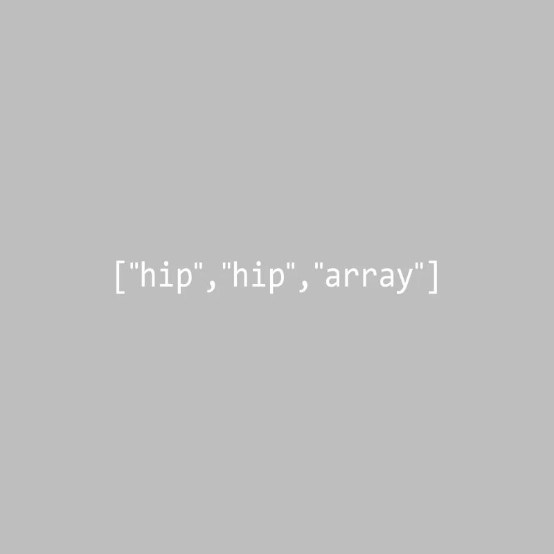 hip,hip,array