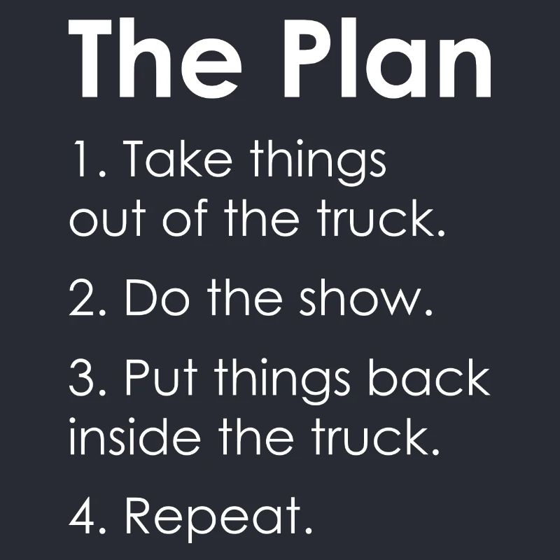 STAGEHAND CREW PLAN lighting technician gift