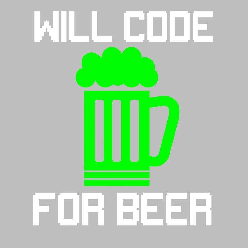 Code de la bière, T-shirt drôle de programmeur