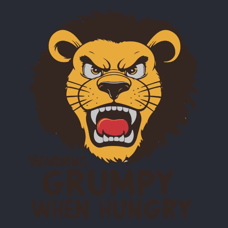 GRUMPY WHEN HUNGRY