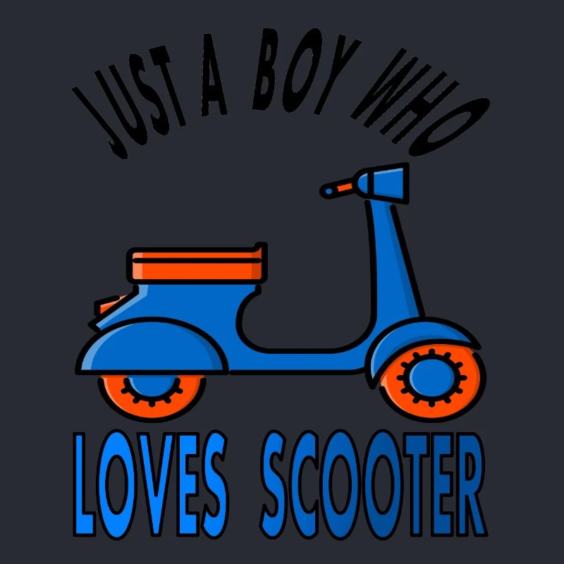 Rollerfahrer Rollerfahren Roller Scooter Geschenk