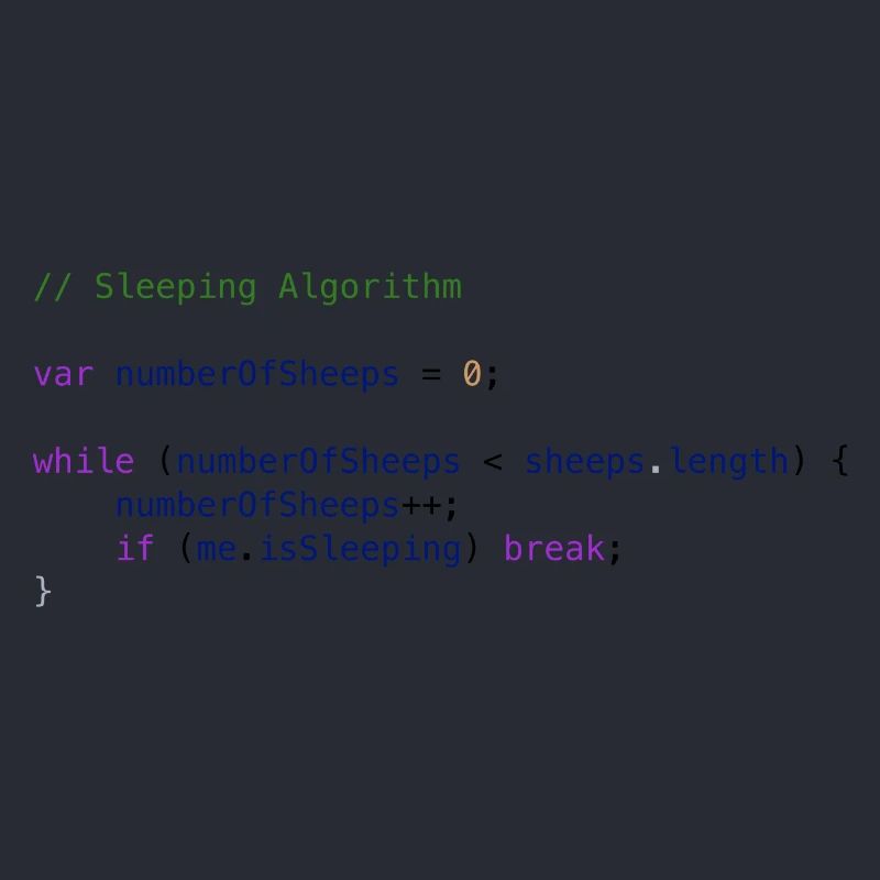 Programmation code logique compte de moutons