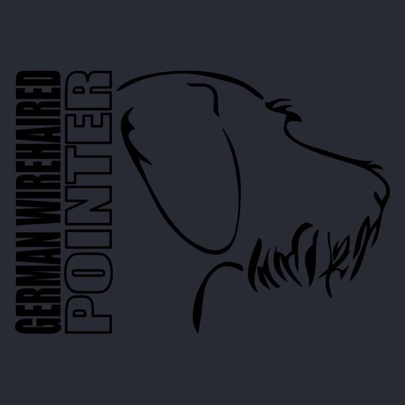 German wirehaired pointer PROFILE