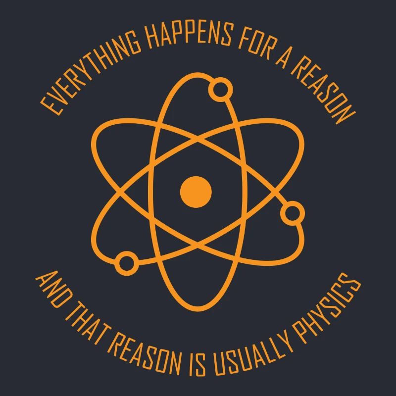 Physics Say Atom Physicist Student Gift