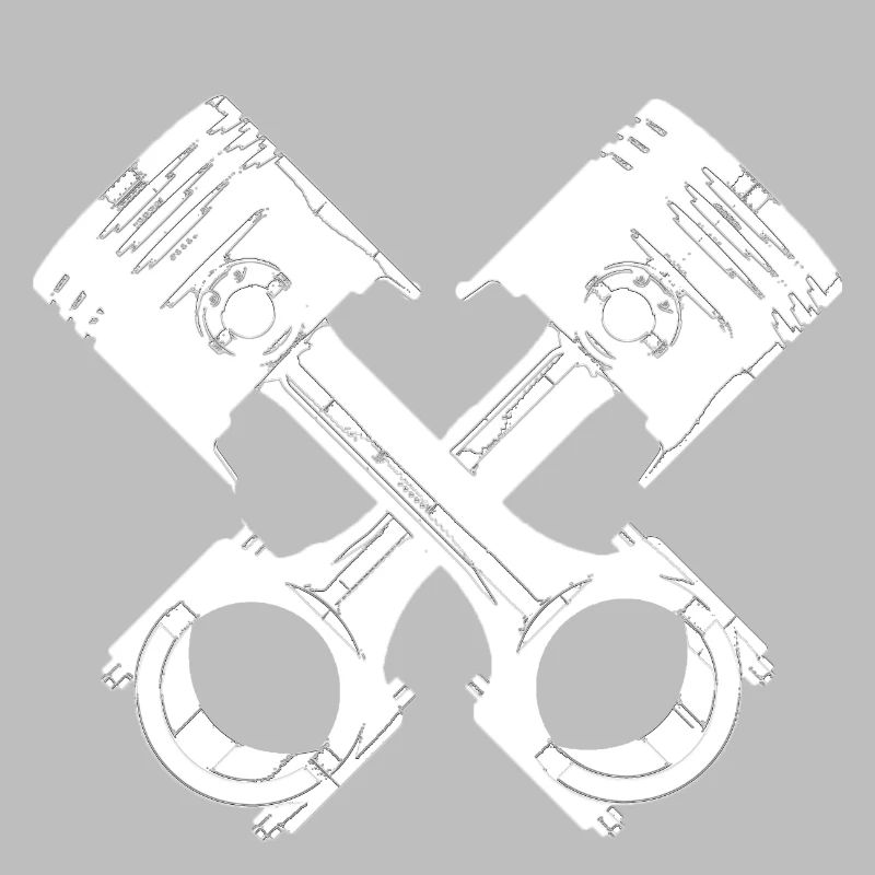 Pleul piston engine V8 V6