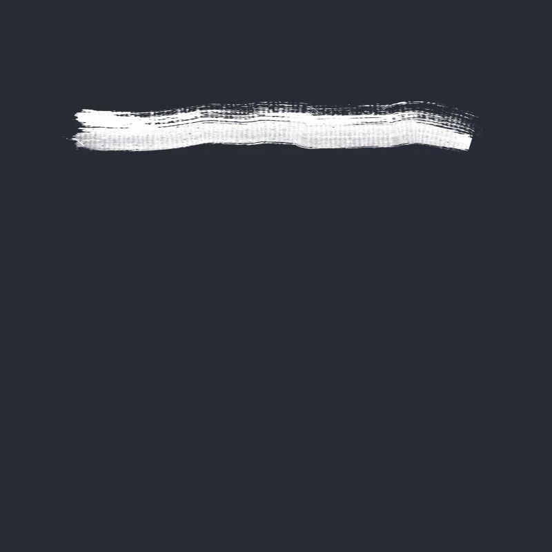 White brush stroke line basic text