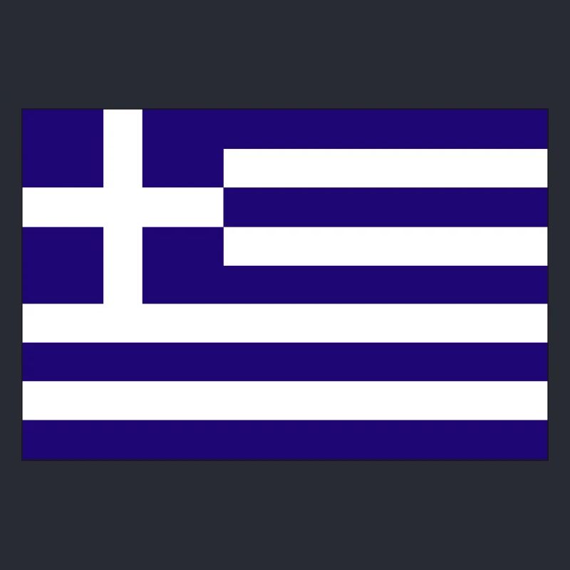 Drapeau du drapeau de la Grèce