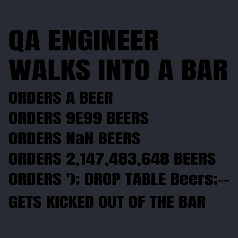 QA-Ingenieur geht in eine Bar-Debugging-Software ein