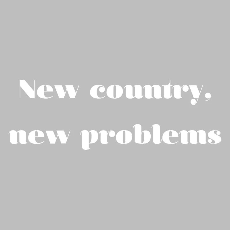 Emigration Problems Saying English