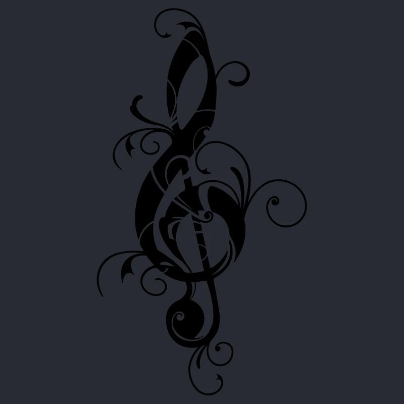 Clé, clef, musique, note classique, sol, notation
