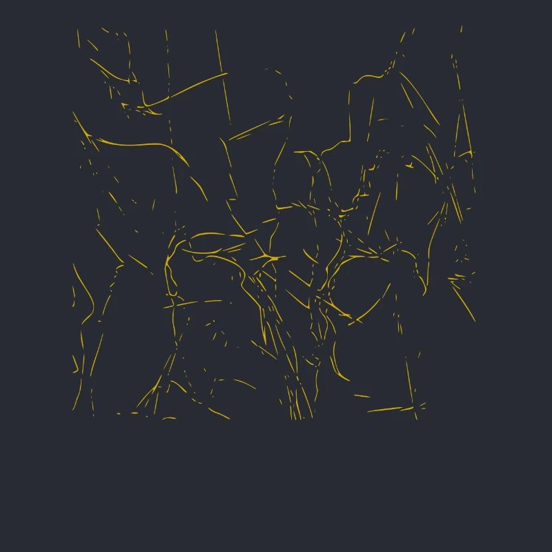 Abstract grid / line / gold / pattern