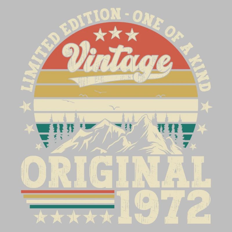 Original 1972 50th Birthday Gift Men