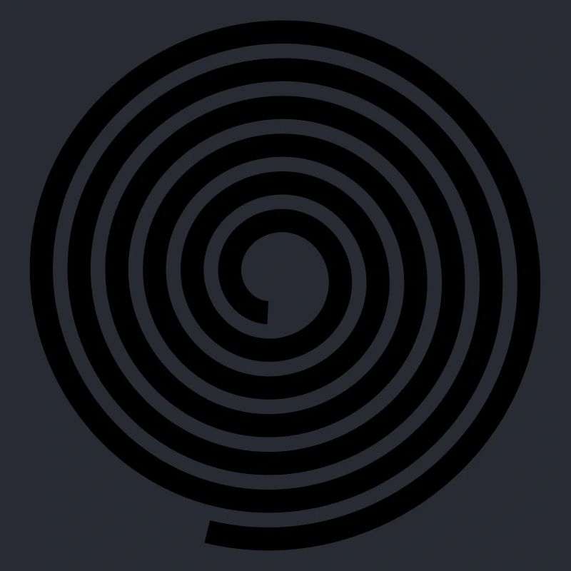 Spirals pattern vector template