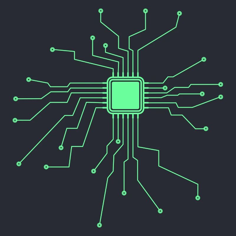 Processor, CPU, Technology, Electronics, Heart