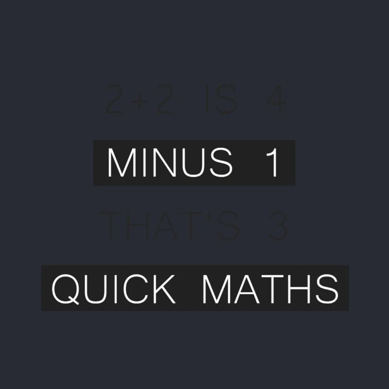 BigShaq "2 + 2 4 est de moins 1 Ce sont 3 QUICK MATHS"