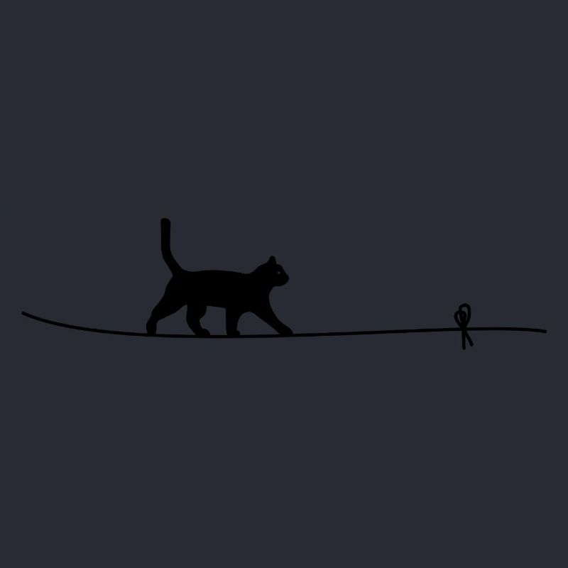 Équilibre du cordon de chat