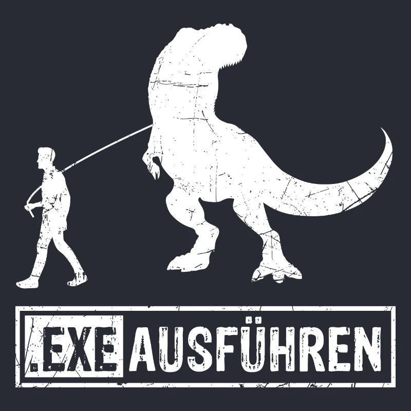 Admin Programmierer ITler Informatiker Spruch EXE