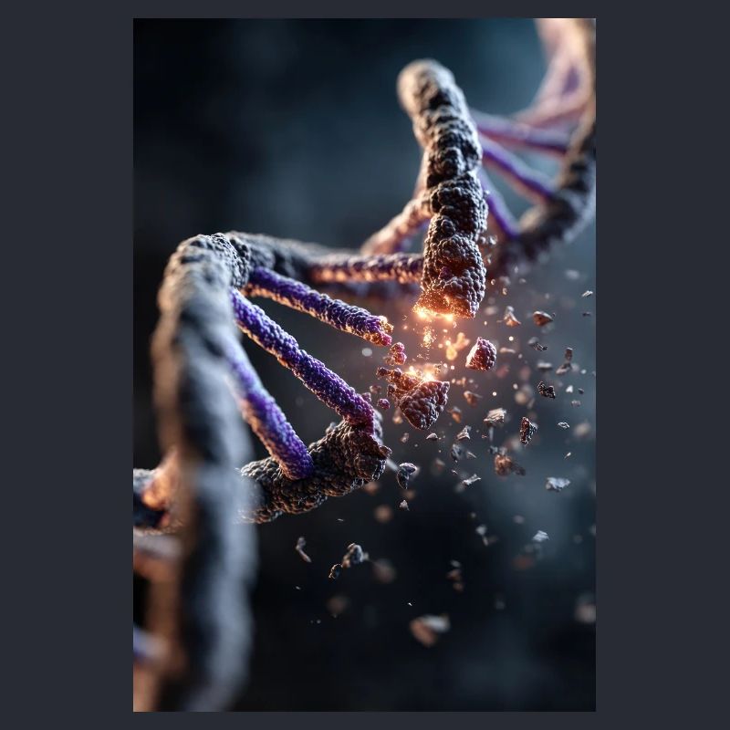 DNA Breakdown Explosion