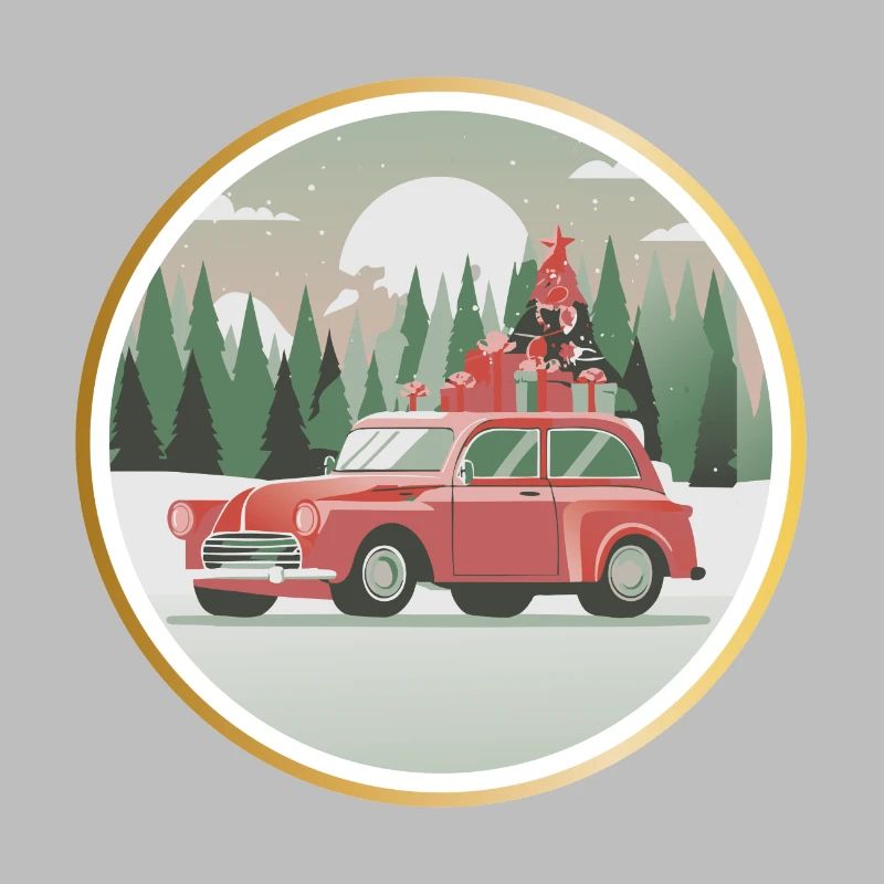 Weihnachtsauto, Geschenkauto, Weihnachtsgeschenke
