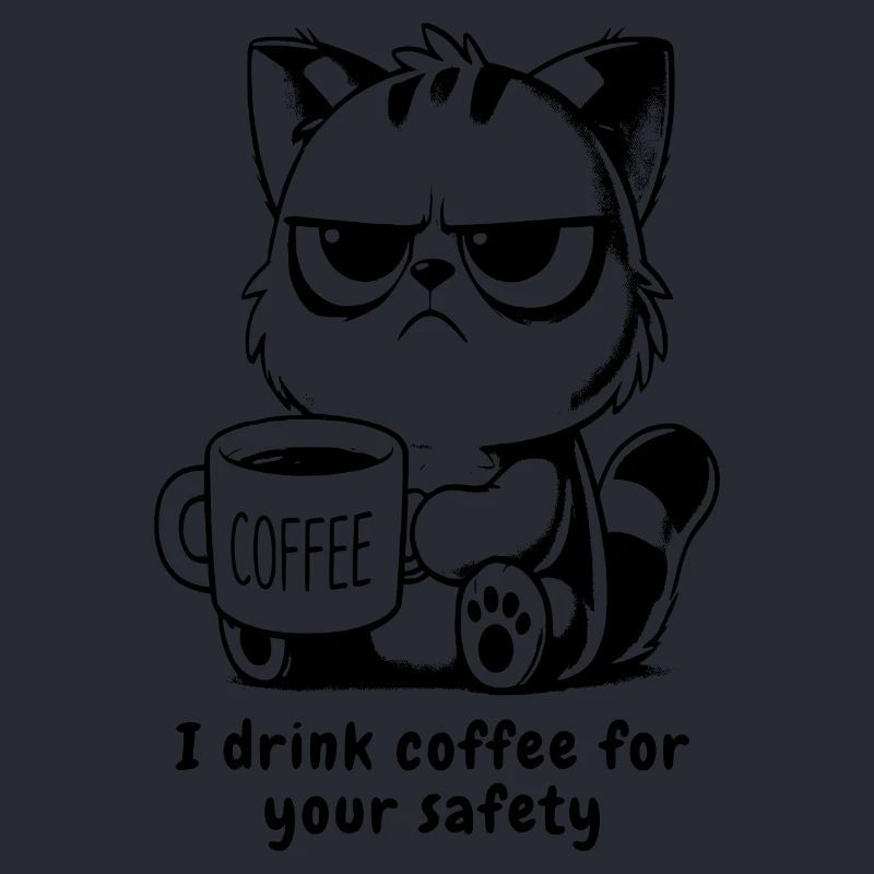 Chat Crumpy avec Caffee
