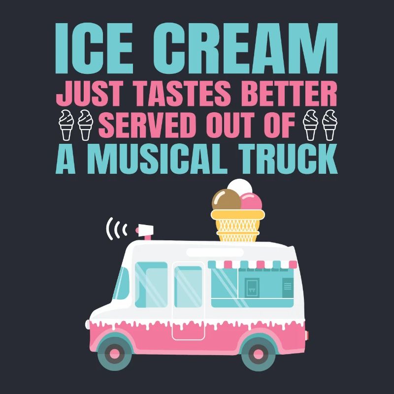 Eiswagen Eismann Eisverkäufer Eisdiele Eis Truck