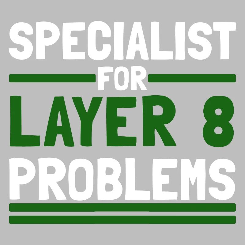Computer Computerarbeit witzige Sprüche Layer 8