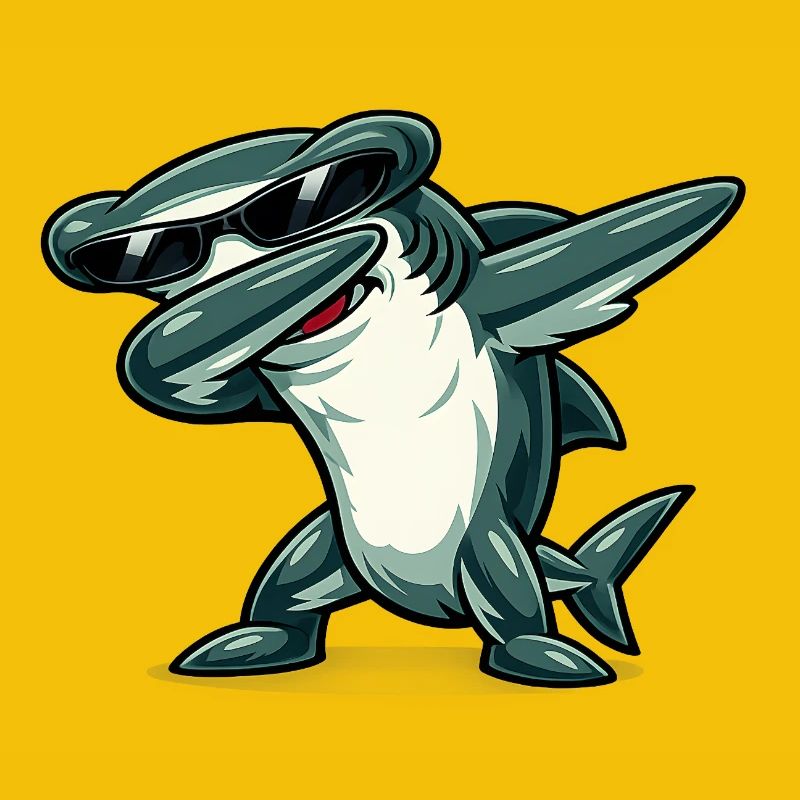 Requin-marteau à dabber