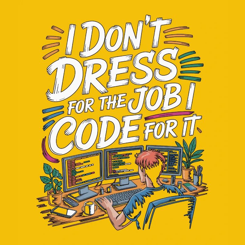Remote Developer I Don't Dress Remote Tech Worker