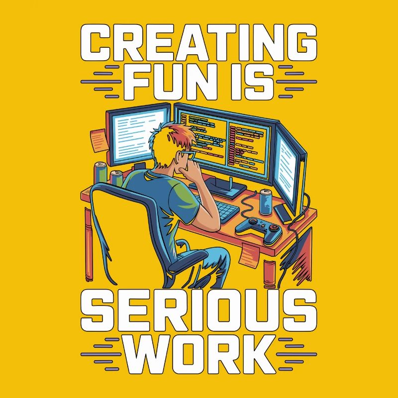 Game Developer Creating Fun Is Game Programmer