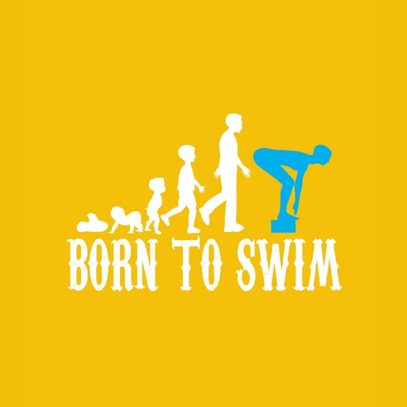 Cadeau de naissance bébé nageur évolution naissance
