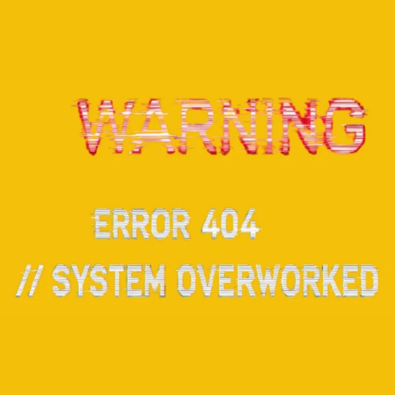 Fehlerwarnung – Systemfehler 404