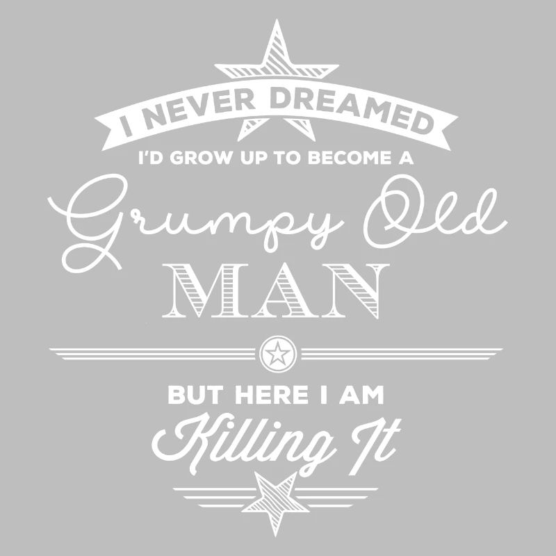 Grumpy Old Man édition blanche