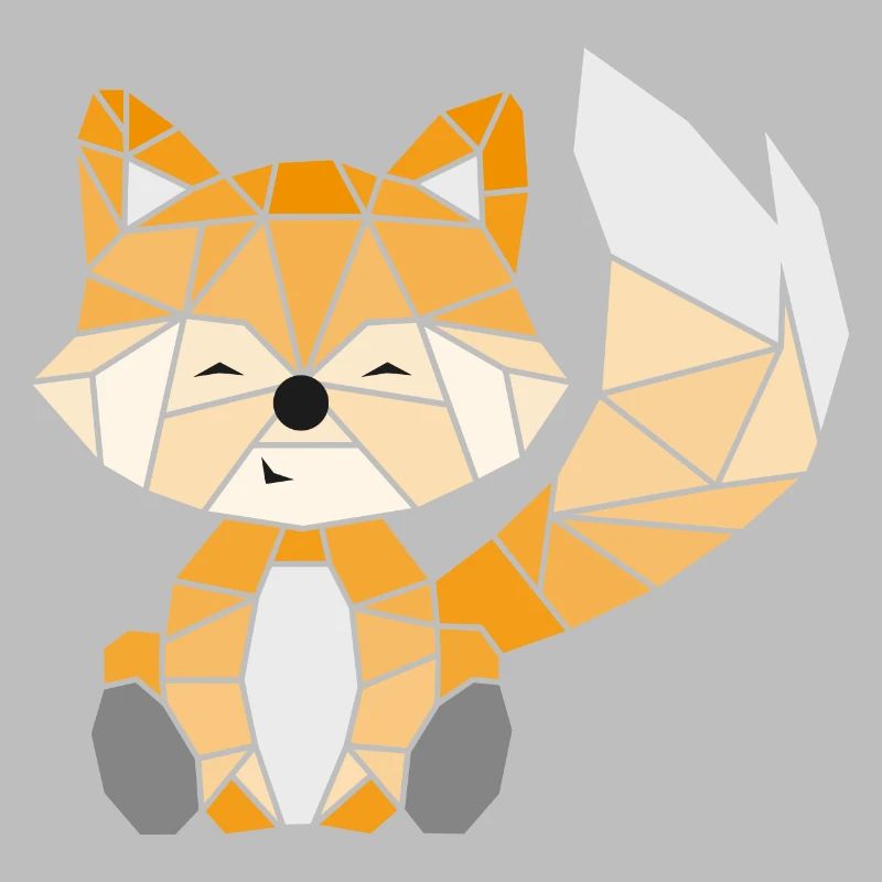 Fox geometrically colored