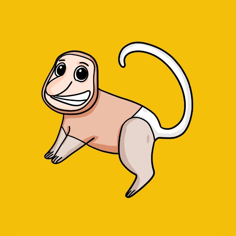 Proboscis Monkey Monkey Monkey