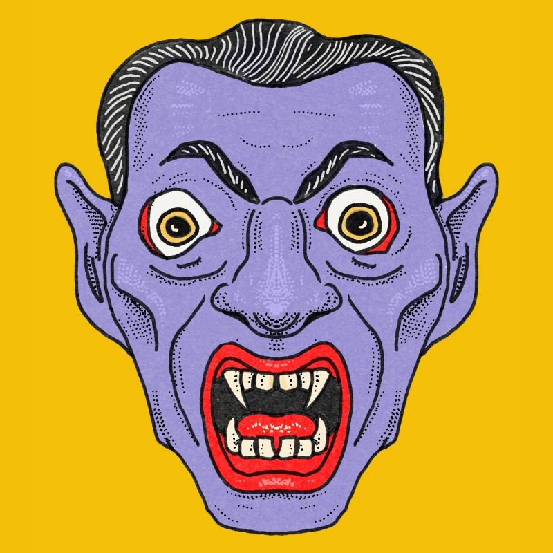 Vampire Devil Face