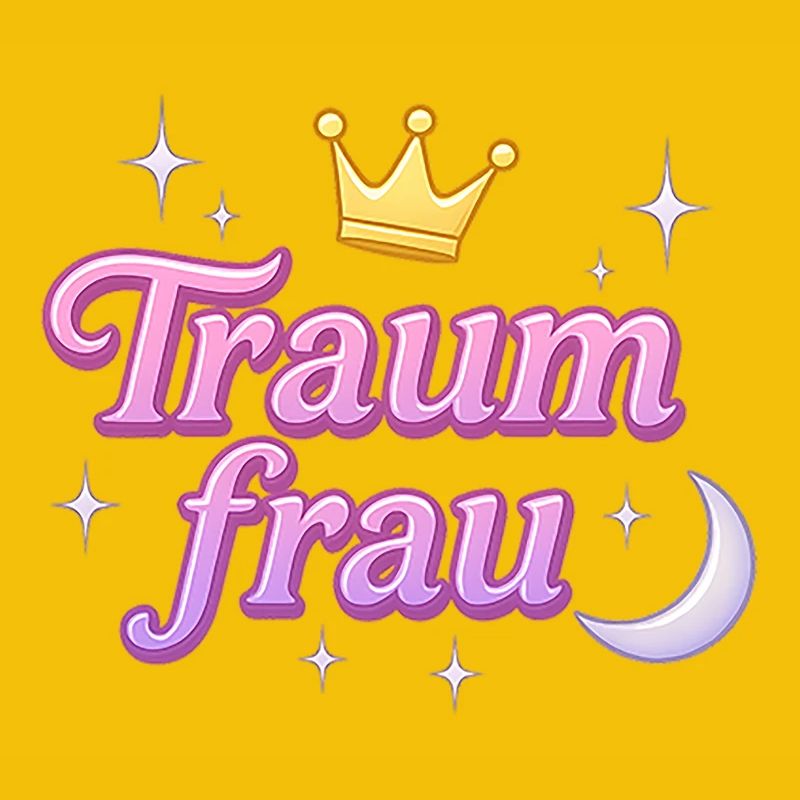 traumfrau / y2k statement spitzname design 